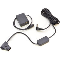 

Bescor BLC12DTAP Panasonic Lumix DMW-BLC12 Dummy Coupler and D-Tap 8 Volt Drop Down Adapter Cord