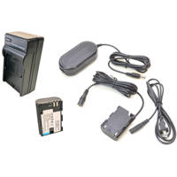 

Bescor LP-E6 Battery, Charger, Coupler & AC Adapter Kit for Select Canon Cameras
