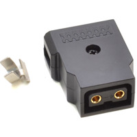 

Bescor DTAPF Raw Female D Tap with Metal Retention Collar