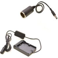

Bescor FZ10012VCIG Battery Plate Converts FZ100 Battery to 12vdc 25W with Cigarette Socket Output Adapter