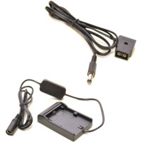 

Bescor FZ10012VDTAP Battery Plate Converts FZ100 Battery to 12vdc 25W with D-Tap Female Output Adapter