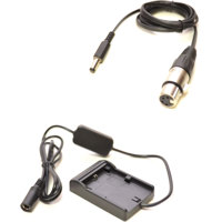 

Bescor FZ10012VXLR Battery Plate Converts FZ100 Battery to 12vdc 25W with 4-Pin XLR Female Output Adapter