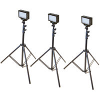 

Bescor LED70T Three Point Studio Lighting Kit