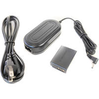 

Bescor LP-E17 Dummy Battery and AC Adapter Kit for Select Canon Mirrorless Cameras