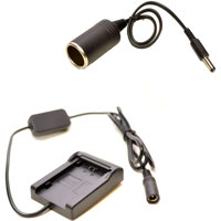 

Bescor LPE612VCIG Battery Plate Converts LPE6 Battery to 12vdc 25W with Cigarette Socket Adapter