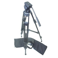 

Bescor TH-770 Tripod with MP-101 340deg. Motorized Pan Head, 15lbs Capacity, 59" Maximum Height