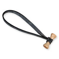 

BongoTies Original 5" Cable Ties, Color: Bamboo / Black (Pack Of 10)