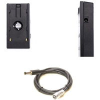

Bescor NPFPLATEBM L Series NPF Battery Plate Converts Battery to 12vdc 25W with BlackMagic Pocket 4K/6K Power Adapter