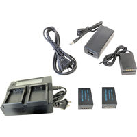 

Bescor 2x NP-T125 Battery, Charger, Coupler & AC Adapter Kit for Select Fujifilm Cameras