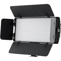 

Bescor Photon Metal Bi-Color On-Camera LED Light with Built-In Barndoors and Digital Display
