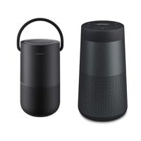 

Bose Portable Home Speaker, Triple Black - With Bose SoundLink Revolve Bluetooth Speaker, Triple Black