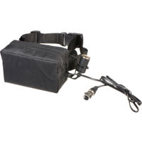 

Bescor 12V 9 amp One Pouch Battery Belt with 1 Cigarette & 1 XLR Power Connection, without Charger
