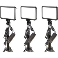 

Bescor Specter Slim Line Bi-Color 3-Light Kit