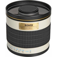 

Bower T-Mount 500mm f/6.3 Mirror, Manual Focus Lens with Case, Requires T-Mount.