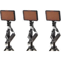 

Bescor WAFFLEK Triple 300W 176 Daylight Bulb LED Studio Light Kit