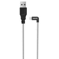 

Bower Tangle Free USB Type A to Right Angle Lightning Cable