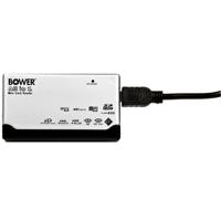 

Bower 50-in-1 Universal USB 2.0 Multi-Card Reader and Writer, SD, microSD, CompactFlash (CF), xD-Picture Card, Memory Stick, miniSD Card