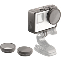

Bower Xtreme Action Series Filter Kit for GoPro HERO4, HERO3+, HERO3 Camera, 3 Pack
