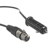 

Bescor XLR-CP, Cigarette Plug to Female XLR Adapter Cord, 16" Long.