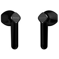

BOYA BY-AP100 True Wireless Stereo Semi-In-Ear Earbuds with Sliding Charging Case, Black