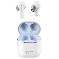 

BOYA BY-AP4 True Wireless Stereo Semi-In-Ear Earbuds with Charging Case, White