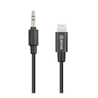 

BOYA BY-K1 20cm 3.5mm Male TRS to Male Lightning Adapter Cable