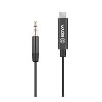 

BOYA BY-K2 20cm 3.5mm Male TRRS to Male Type-C Adapter Cable