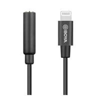 

BOYA BY-K3 6cm 3.5mm Female TRRS to Male Lightning Adapter Cable