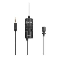 

BOYA BY-M1 Pro Universal Omni-Directional Condenser Lavalier Microphone with Sound Attenuation for Smartphones, DSLRs, Camcorders, Audio Recorders & PC