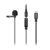 

BOYA BY-M2 Omnidirectional Condenser Clip-On Lavalier Microphone for iOS Devices