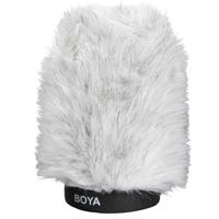 

BOYA BY-P120 Fur Windscreen Windshield for Microphone Outdoor Interviews, 120mm Depth
