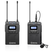

BOYA BY-WM8 Pro-K1 UHF Dual-Channel Wireless Microphone System with One Receiver and One Transmitter
