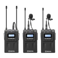 

BOYA BY-WM8 Pro-K2 UHF Dual-Channel Wireless Microphone System with One Receiver and Two Transmitter