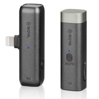 

BOYA BY-WM3U 2.4GHz Wireless Microphone System with Type-C Audio Adapter for Camera and Smartphone