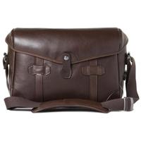 

Barber Shop Pageboy Messenger Camera Bag, Small, Dark Brown Leather