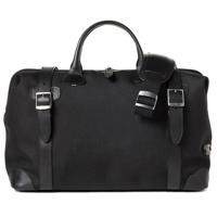 

Barber Shop Quiff Traveler Doctor Camera Bag, Black Cordura & Leather