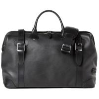 

Barber Shop Quiff Traveler Doctor Camera Bag, Grained Black Leather