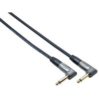 

Bespeco Titanium Tech Series 6" Right Angle 1/4" to Right Angle 1/4" Guitar Instrument Cable