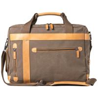 

Barber Shop Undercut Convertible Camera Bag, Sand Canvas & Brown Leather