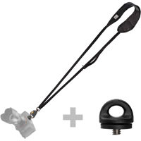 

BlackRapid Lightweight Series Street Breathe Camera Strap Bundle with Extra FR-5 Breathe Fastener, Black