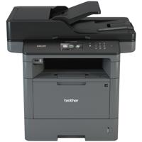 

Brother DCP-L5650DN Multi-Function Monochrome Laser Printer with Advanced Duplex and Networking, 42ppm Black Max. Speed, Up to 1200x1200dpi, 70-Page ADF Capacity (Max.), Up to 56ipm Duplex Scan Speed (Black), 250 Sheet Standard Input Tray - Print, Copy, S