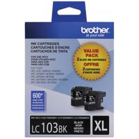 

Brother Innobella XL Series High Yield Black Ink Cartridge, 2 Pack
