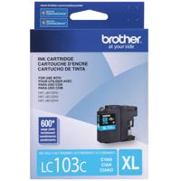 

Brother High Yield Cyan Ink Cartridge, 600 Pages Yield