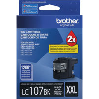 

Brother LC107 Innobella Super High-Yield XXL Ink Cartridge, 1200 Pages Yield, Black
