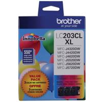 

Brother LC2033PKS Innobella High Yield XL Series 3-Color Ink Cartridge Set, Includes Cyan, Magenta, Yellow Cartridge