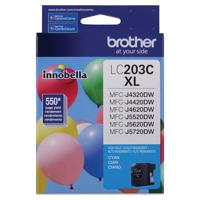

Brother LC203 Innobella High Yield XL Series Cyan Ink Cartridge, 550 Pages Yield