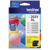 

Brother LC203Y Innobella High Yield XL Series Yellow Ink Cartridge, 550 Pages Yield
