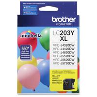 

Brother LC203 Innobella High Yield XL Series Yellow Ink Cartridge, 550 Pages Yield