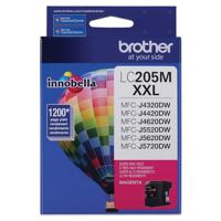 

Brother LC205 Innobella Super High Yield XXL Series Magenta Ink Cartridge, 1200 Pages Yield