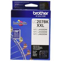 

Brother LC207 Innobella Super High-Yield XXL Ink Cartridge, 1200 Pages Yield, Black